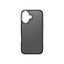 Apple iPhone 16 Kılıf M-safe Şarj Özellikli Karbon Fiber Görünümlü Zore Antina Kapak Gri