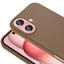 Apple iPhone 16 Kılıf M-safe Şarj Özellikli Sıvı Teknolojili Silinebilir Sert Zore Kivi Kapak Rose Gold