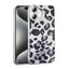 Apple iPhone 16 Plus Kılıf Desenli Zore Mep Kapak Gri Leopar