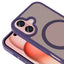Apple iPhone 16 Plus Kılıf M-safe Şarj Özellikli Mat Arka Yüzey Zore Sio Kapak Rose Gold