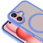Apple iPhone 16 Plus Kılıf M-safe Şarj Özellikli Mat Arka Yüzey Zore Sio Kapak Sarı
