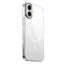 Apple iPhone 16 Plus Kılıf M-safe Şarj Özellikli Şeffaf Cam Arka Yüzey Zore G-Glass Kapak Şeffaf