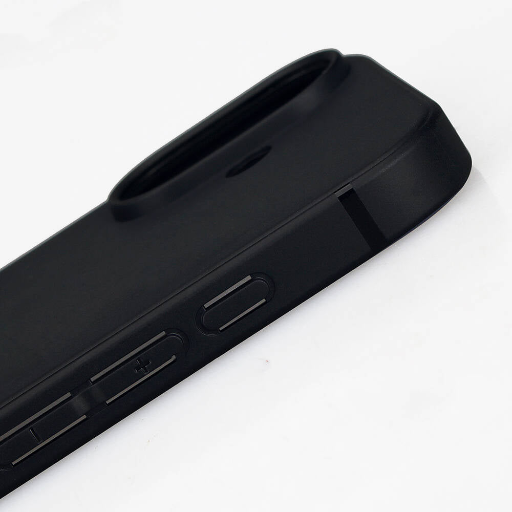Apple iPhone 16 Plus Kılıf Zore İmax Silikon Siyah