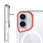 Apple iPhone 16 Plus Kılıf Zore M-safe Şarj Özellikli T-Max M-safe Kapak Şeffaf