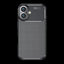 Apple iPhone 16 Plus Kılıf Zore Negro Silikon Kapak Siyah