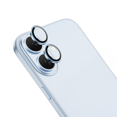 Apple iPhone 16 Plus Zore Mikro Kamera Lens Koruyucu Siyah