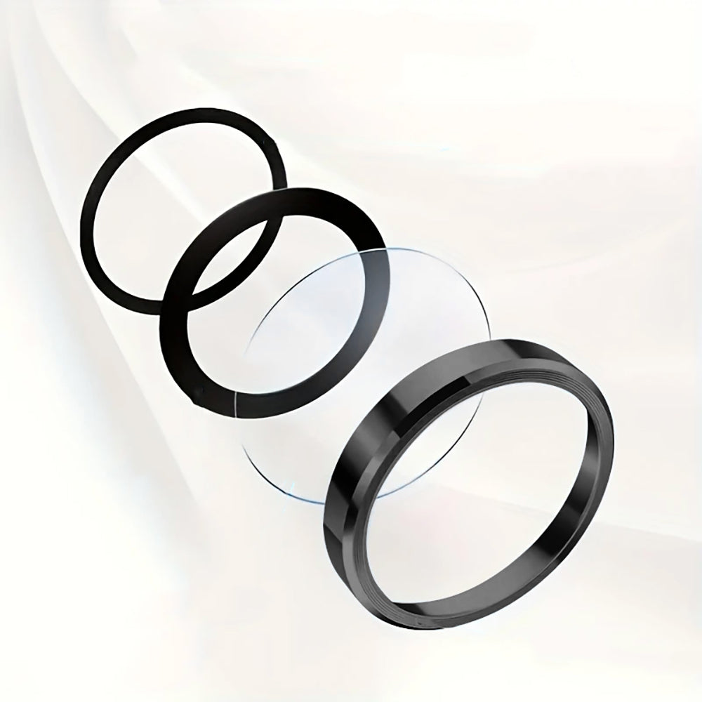 Apple iPhone 16 Plus Zore Mikro Kamera Lens Koruyucu Gümüş