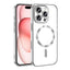 Apple iPhone 16 Pro Kılıf Kamera Korumalı M-safe Wireless Şarj Özellikli Zore Demre Kapak Titanyum