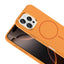 Apple iPhone 16 Pro Kılıf M-Safe Şarj Özellikli Metal Kamera Çerçeveli Zore Edi Silikon Kapak Rose Gold