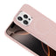 Apple iPhone 16 Pro Kılıf M-Safe Şarj Özellikli Metal Kamera Çerçeveli Zore Edi Silikon Kapak Turuncu