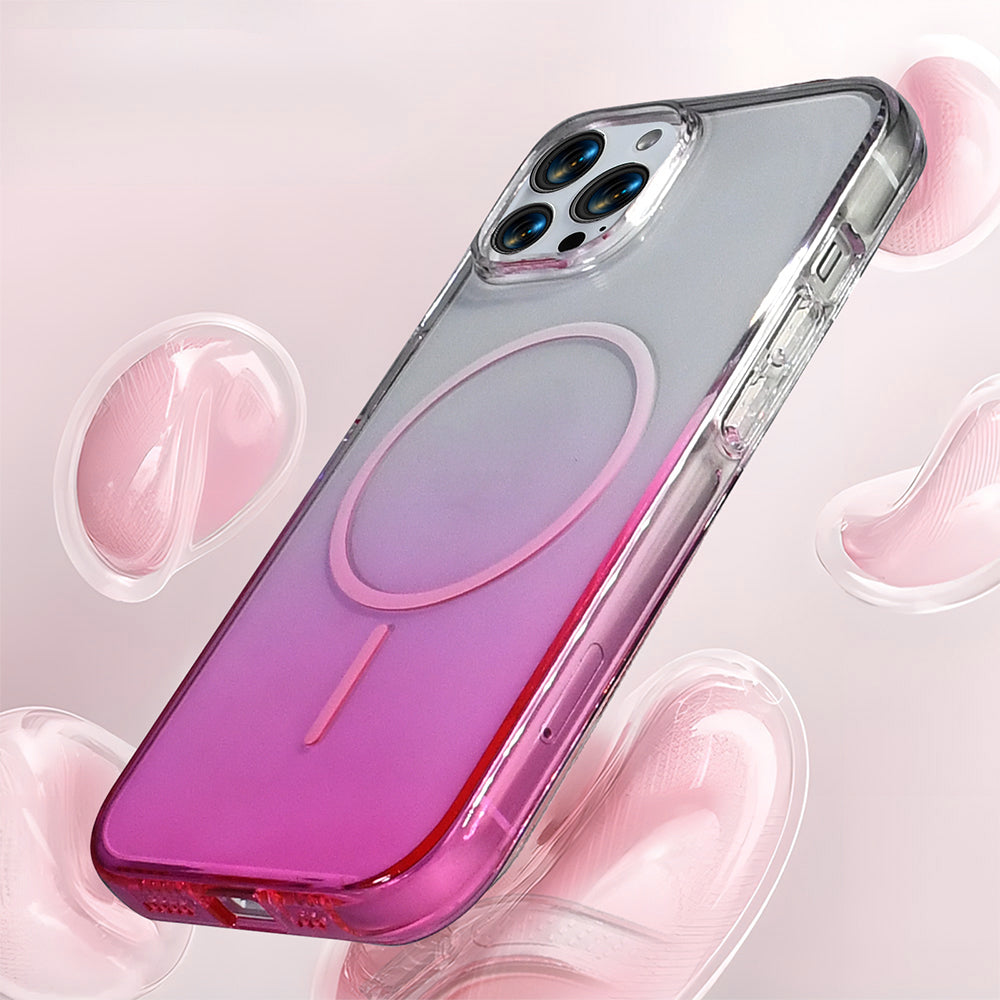 Apple iPhone 16 Pro Kılıf M-Safe Şarj Özellikli Zore Septik Silikon Kapak Turkuaz