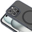 Apple iPhone 16 Pro Kılıf M-safe Şarj Özellikli Mat Arka Yüzey Zore Sio Kapak Derin Mor