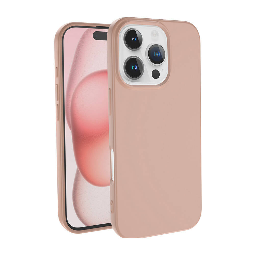 Apple iPhone 16 Pro Kılıf Zore LSR Lansman Kapak Pembe