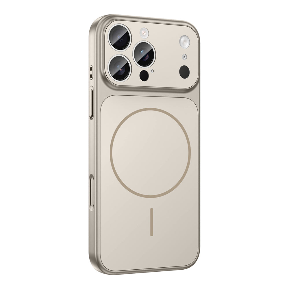 Apple iPhone 16 Pro Kılıf Zore M-Safe Şarj Özellikli Kamera Korumalı Formen Kapak Mavi