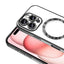 Apple iPhone 16 Pro Max Kılıf Kamera Korumalı M-safe Wireless Şarj Özellikli Zore Demre Kapak Sierra Mavi