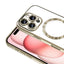 Apple iPhone 16 Pro Max Kılıf Kamera Korumalı M-safe Wireless Şarj Özellikli Zore Demre Kapak Rose Gold