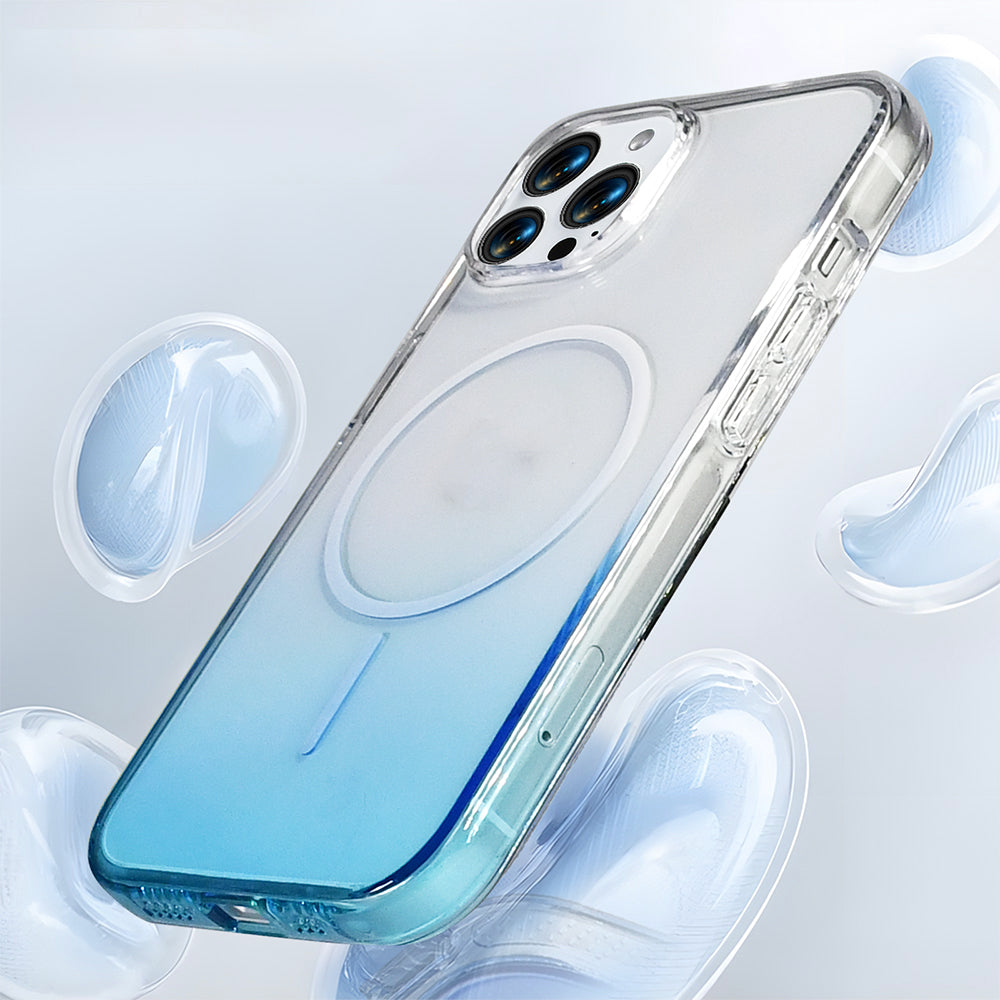 Apple iPhone 16 Pro Max Kılıf M-Safe Şarj Özellikli Zore Septik Silikon Kapak Pembe