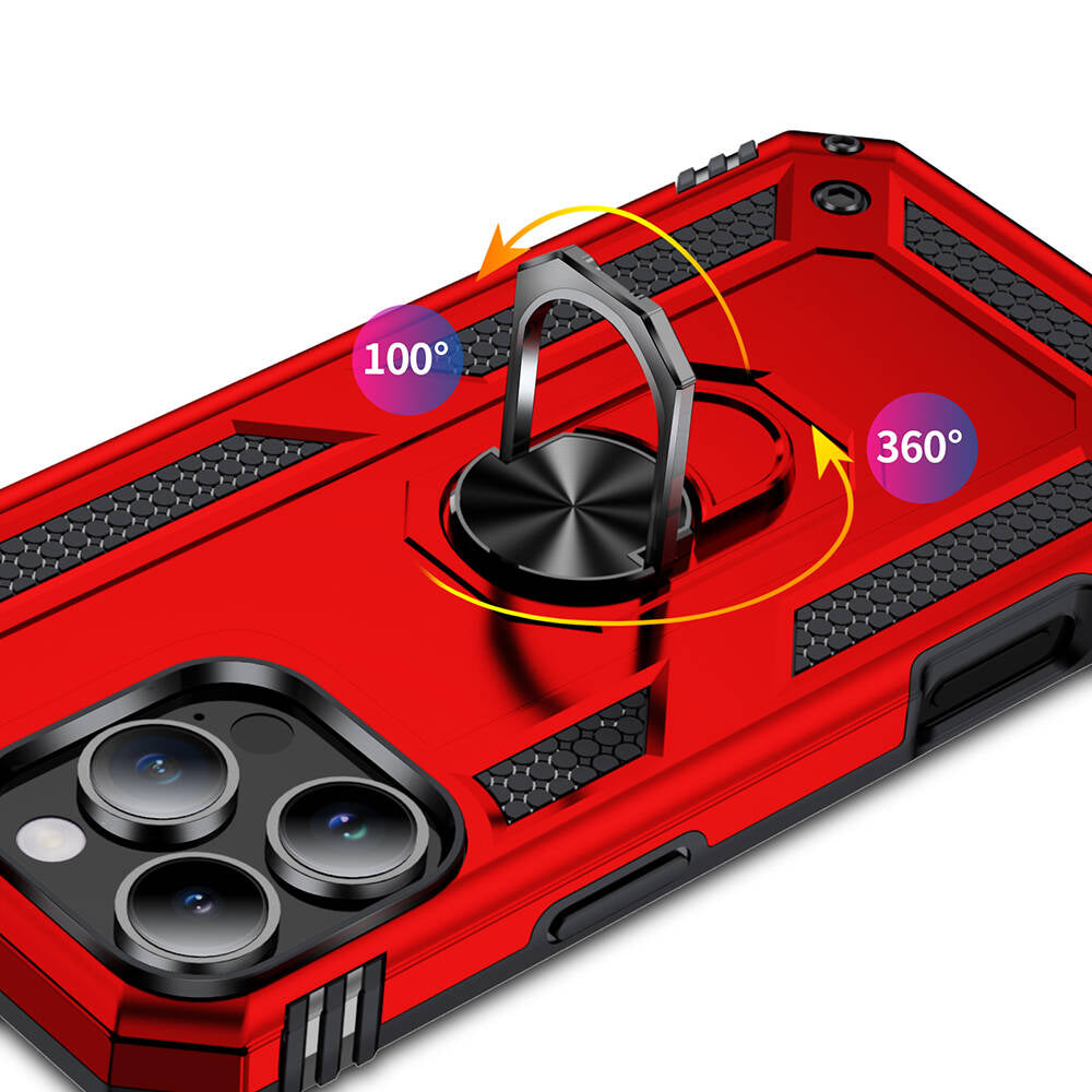 Apple iPhone 16 Pro Max Kılıf Zore Vega Kapak Siyah