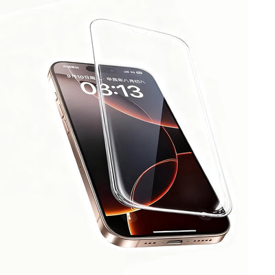 Apple iPhone 16 Pro Max Zore 3D Mobi HD Temperli Cam Ekran Koruyucu Şeffaf