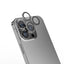 Apple iPhone 16 Pro Max Zore Mikro Kamera Lens Koruyucu Gri