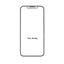 Apple iPhone 16 Pro Max Zore Rika Premium Temperli Cam Ekran Koruyucu Siyah