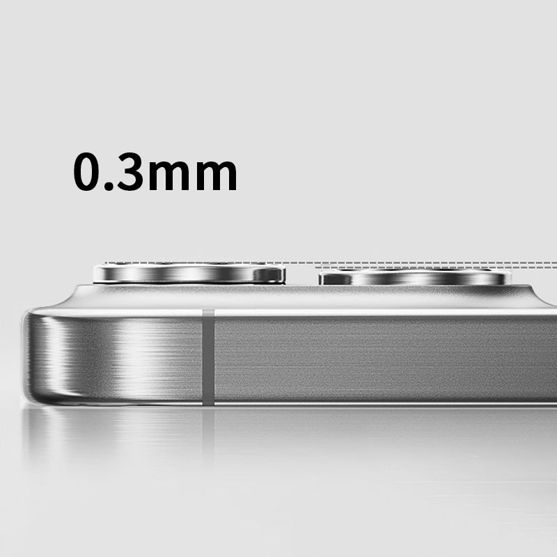 Apple iPhone 16 Pro Zore Mikro Kamera Lens Koruyucu Desert Titanyum