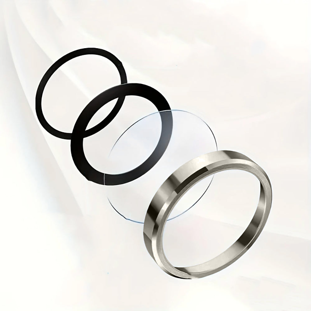 Apple iPhone 16 Pro Zore Mikro Kamera Lens Koruyucu Gümüş