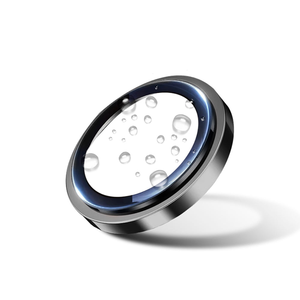 Apple iPhone 16 Pro Zore Mikro Kamera Lens Koruyucu Gri