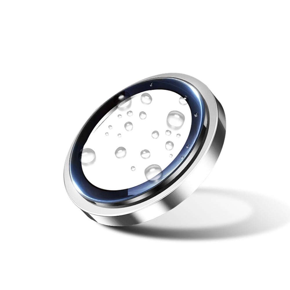 Apple iPhone 16 Zore Mikro Kamera Lens Koruyucu Gümüş