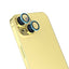Apple iPhone 16 Zore Safir CL-15 Parmak İzi Bırakmayan Anti-Reflective Kamera Lens Koruyucu Mavi