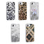 Apple iPhone 16E Kılıf Desenli Zore Mep Kapak Gri Leopar