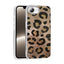 Apple iPhone 16E Kılıf Desenli Zore Mep Kapak Gold Leopar