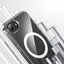Apple iPhone 16E Kılıf M-safe Şarj Özellikli Şeffaf Sert PC Zore Embos Kapak Şeffaf