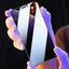 Apple iPhone 16E Zore Fit Hard Mat Privacy Cam Ekran Koruyucu Siyah