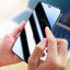 Apple iPhone 16E Zore Fit Hard Mat Privacy Cam Ekran Koruyucu Siyah