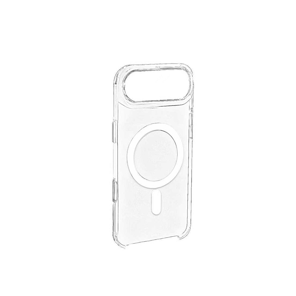 Apple iPhone 17 Air Kılıf IC Çipli Zore Wireless Şarj Özellikli Şeffaf Orjin Kapak Şeffaf