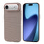 Apple iPhone 17 Air Kılıf M-safe Şarj Özellikli Karbon Fiber Görünümlü Zore Nekst Kapak Gold