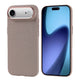 Apple iPhone 17 Air Kılıf M-safe Şarj Özellikli Karbon Fiber Görünümlü Zore Nekst Kapak Gold