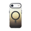 Apple iPhone 17 Air Kılıf M-safe Şarj Özellikli Transparan Renk Geçişli Zore Toros Kapak Gold