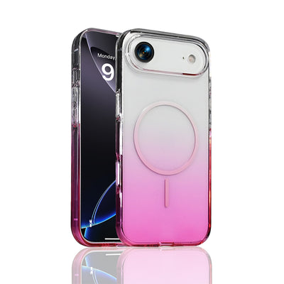 Apple iPhone 17 Air Kılıf M-Safe Şarj Özellikli Zore Septik Silikon Kapak Mor