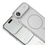 Apple iPhone 17 Air Kılıf Zore M-Safe Şarj Özellikli Kamera Korumalı Formen Kapak Gümüş