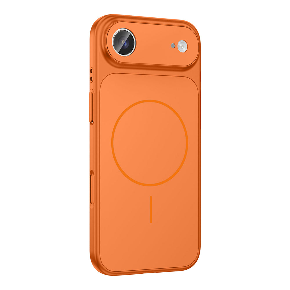 Apple iPhone 17 Air Kılıf Zore M-Safe Şarj Özellikli Kamera Korumalı Formen Kapak Gri