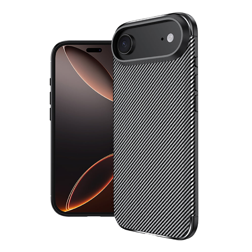 Apple iPhone 17 Air Kılıf Zore Negro Silikon Kapak Siyah