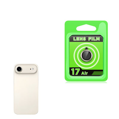 Apple iPhone 17 Air Zore CL-07 Kamera Lens Koruyucu Siyah