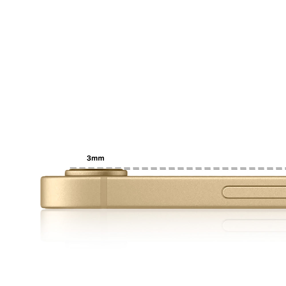 Apple iPhone 17 Air Zore Mikro Kamera Lens Koruyucu Gold