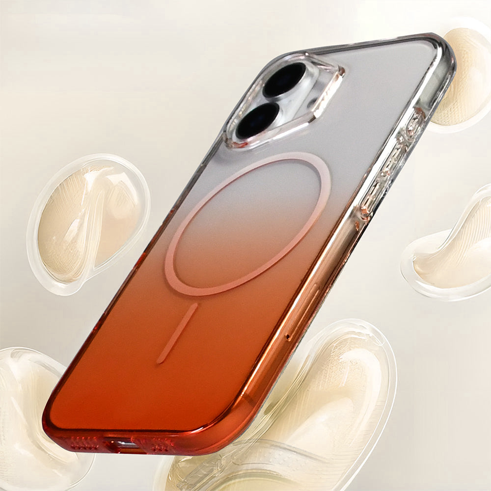 Apple iPhone 17 Kılıf M-Safe Şarj Özellikli Zore Septik Silikon Kapak Mor