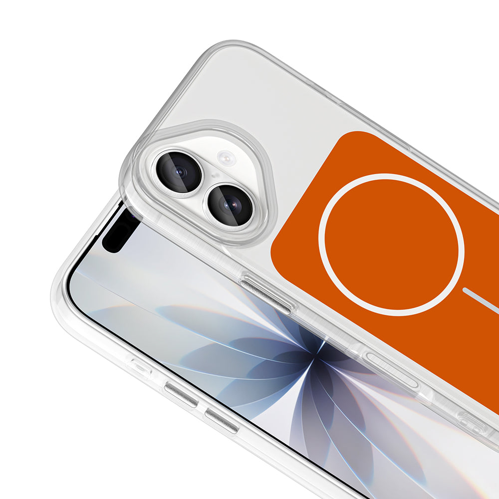 Apple iPhone 17 Kılıf Metal Buton Tasarımlı Zore İkonik Sert Silikon Kapak Gri