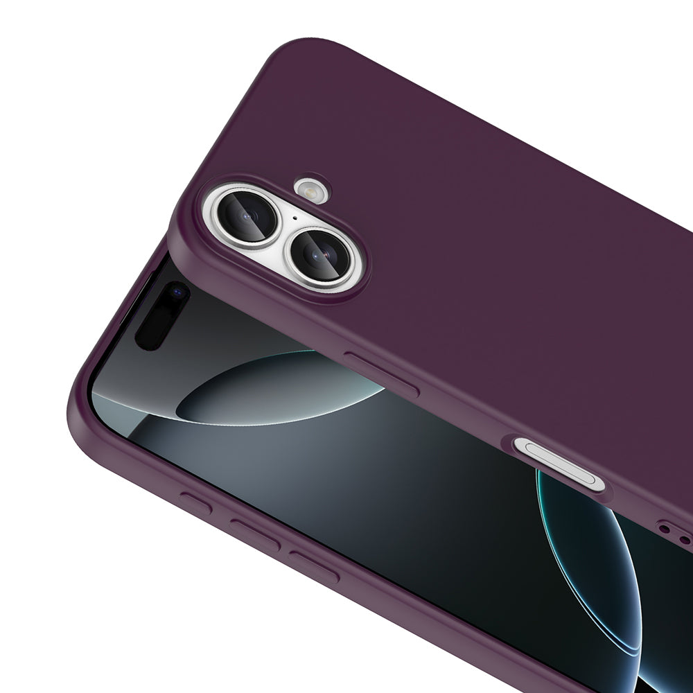 Apple iPhone 17 Kılıf Zore Mara Lansman Kapak Lila