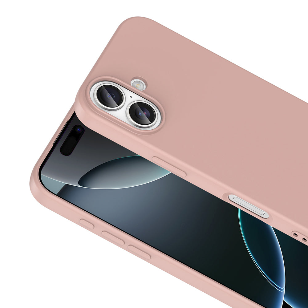 Apple iPhone 17 Kılıf Zore Mara Lansman Kapak Açık Pembe