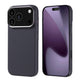 Apple iPhone 17 Pro Kılıf M-safe Şarj Özellikli Karbon Fiber Görünümlü Zore Nekst Kapak Siyah